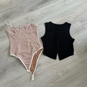 BUNDLE Buy! Two tops in size small and medium.